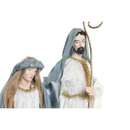 DKD Home Decor Nacimiento Navidad Moderno de Poliéster Azul Blanco 24 x 50 x 27 cm Precio: 51.89000058. SKU: B1HLVRGH5G