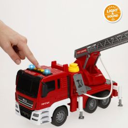 Camión de Bomberos con Luz y Sonido Speed & Go 34 x 25 x 12 cm (4 Unidades) Camión de Bomberos con Luz y Sonido Speed & Go 34 x 25 x 12 cm (4 Unidades)
