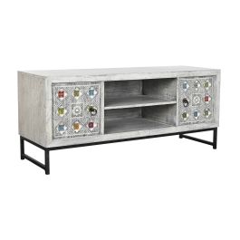 DKD Home Decor Mueble Tv Indio 130 x 56 x 40 cm Beige Gris Precio: 491.49999987. SKU: S3040417