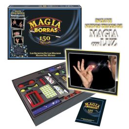 Borras 17473 Set de Magia con Luz, 150 Trucos Espectaculares de Ilusionismo para Niños y Mayores en Español (+7 años)