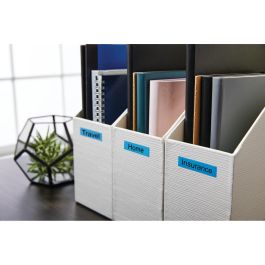 DYMO Cinta LM D1 12mmx7m Negro/azul