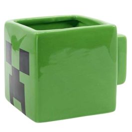 Stor Taza Ceramica 3D Minecraft con Caja Regalo 440 ml