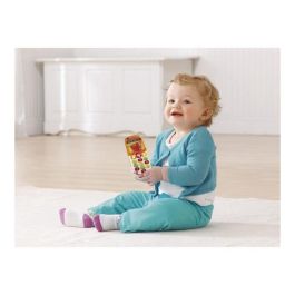 VTECH BABY Smartphone bilingüe para bebés, Juguete interactivo con melodías, números, colores, francés e inglés, luz y sonidos, para +6 meses