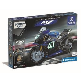 Clementoni - Set de construcción Yamaha M1 - Aplicación disponible - Hecho en Italia