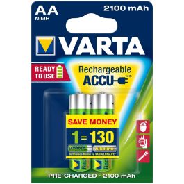 Varta Accu Power Pila Recargable AA HR6 2100mAh Blister 2 Unidades Varta Accu Power Pila Recargable AA HR6 2100mAh Blister 2 Unidades Precio: 6.59000001. SKU: B1EWTTP86E