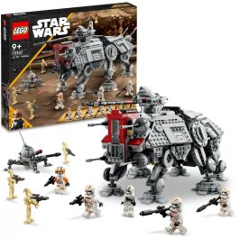 Lego Star Wars 75337 AT-TE Walker Juguete con 5 Minifiguras, La Venganza de los Sith