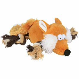 Peluche para perros Trixie Poliéster Felpa Zorro 34 cm Marrón