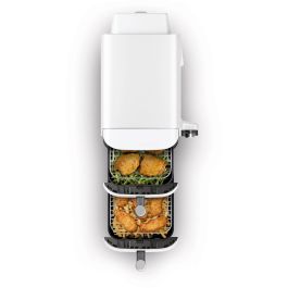 Ninja Freidora de aire Doble apilable XL SL400EUWH - Capacidad 9,5 L - 2470 W - Blanca