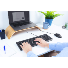 Teclado y Ratón Trust 23972 PRIMO Negro