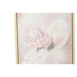 Cuadro Scandi DKD Home Decor Beige Rosa 4 x 70 x 50 cm (2 Unidades)