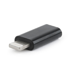 Gembird A-USB-CF8PM-01 cambiador de género para cable USB type-C 8 pines Negro Precio: 5.50000055. SKU: S5621426