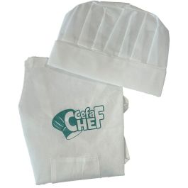 CEFA TOYS Mis Recetas Favoritas. Set de cocina infantil con 17 accesorios, moldes, delantal y gorro, +6 años