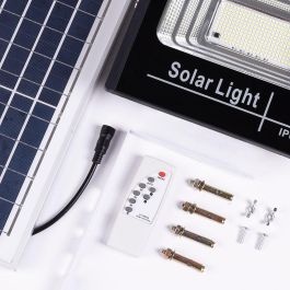 Proyector LED Solar 120W 6500K Panel: 6V/15W Batería: 3,2V/8000MaH Control Remoto [HO-SOLARFL-120W-01]