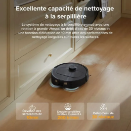 Roborock QR 598 Robot Aspirador 8000 Pa Estación Multifuncional Antienredos