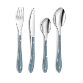 Amefa Set 24 Cubiertos de Acero Inoxidable Bistro Brillo con Cuchillo Chuletero Apto Lavavajillas 9,2 cm-1,5 mm Precio: 19.89000057. SKU: S2703011