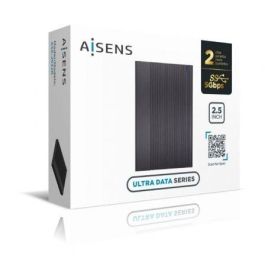 AISENS - CAJA EXTERNA ASE-2532B HDD 2,5"" SATA A USB 2.0/USB 3.0/USB3.1 GEN1, NEGRA