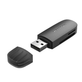 Lector de Tarjetas Externo Vention CLFB0 Negro Precio: 7.49999987. SKU: B1F9QFKY2R