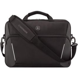 Wenger XE Compact Brief Maletín para Portátil 16 pulgadas (40,64cm) con Bolsillo para Tablet, Negro