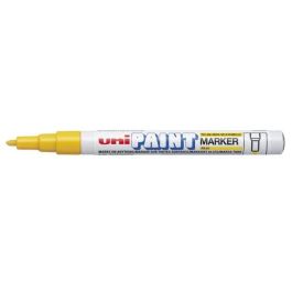 Marcador T.Opaca Perm. Uni-Ball Paint Marker 0,8 (Px-21)  Amarillo (Set de 12) Precio: 48.0249. SKU: B13LK67H4S