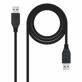 Cable USB 3.0 A a USB A NANOCABLE 10.01.1002-BK Negro 2 m (1 unidad) Precio: 5.50000055. SKU: B1H2GN73AB