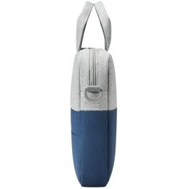 RIVACASE NB Tasche Prater 7522, Bolsa para Portátil 10.1"-14", Gris/Azul