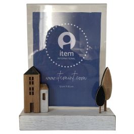 DKD Home Decor Marco Foto 13x18 cm Urban para Fotos Madera y Acrílico Blanco Marrón, Detalles Casas (Juego de 2 Unidades) Precio: 9.81552. SKU: B1BDBZTYVT
