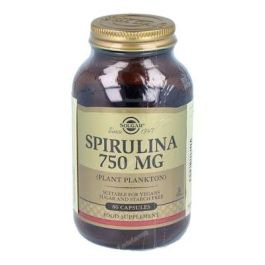 SOLGAR Spirulina Vegetarian 750Mg. 80Cap. Coadyuvante en dietas de control para un peso saludable. Apto para veganos. Precio: 19.5900001. SKU: B1G7T73CG5
