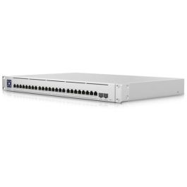 Ubiquiti USW-EnterpriseXG-24 M RM - Switch gestionado L3, 24 puertos 10G Ethernet, 2 SFP28, 580 Gbit/s, Montaje en rack