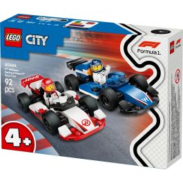 LEGO 60464 City Coches de Carreras F1 Williams Racing y Haas - Juguete para 4+ Años