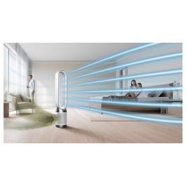 Dyson Purifier Cool Gen1 Purificador de Aire con Ventilador y Calefacción, Filtro HEPA 13, Blanco