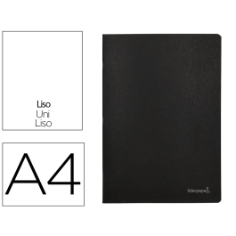 Liderpapel Libreta A4 Tapa Blanda 80 Hojas 60gr Liso con Doble Margen Negra Precio: 20.78999978. SKU: B1FNJY4QDA