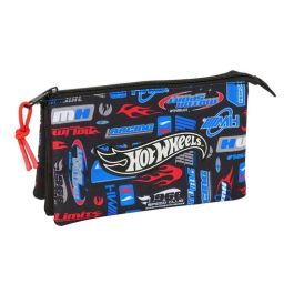 Safta Estuche Portatodo Escolar Triple Cremallera Hot Wheels 120x220x30 mm Precio: 10.50000006. SKU: B13WZLQP63