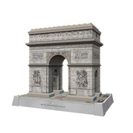 Ravensburger RAV12008029 - Rompecabezas 3D Iconics Arco del Triunfo Iluminado