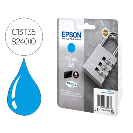 EPSON Singlepack Cyan 35 DURABrite Ultra Ink Precio: 26.49999946. SKU: S8405467