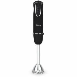 H.Koenig MIX75 Batidora de mano 3 en 1: 850 W, 5 velocidades + Turbo, cuchillas de acero inoxidable, vaso medidor, picadora y varillas.