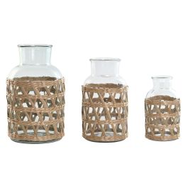 Jarron Balines DKD Home Decor Natural 18.3 x 30 x 18.3 cm Set de 3 Precio: 27.50000033. SKU: B139ZNYTF8