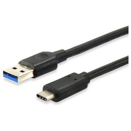 EQUIP 128343 Cable USB-A 3.2 a C Macho a Macho 0.25m Negro Precio: 20.59000009. SKU: B1AWMWF4S3