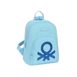 Mochila Casual Benetton Sequins Azul claro 13 L Precio: 15.49999957. SKU: S4308252