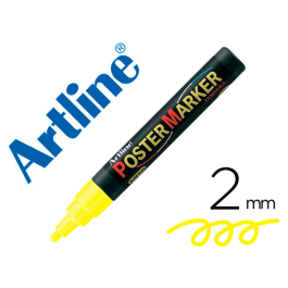 Artline EPP-4-AMA FLU Rotulador Poster Marker Punta Redonda 2 mm Amarillo Fluor Precio: 2.6899994. SKU: B1F2GFWGS5