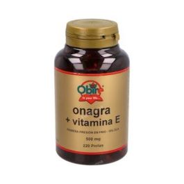 OBIRE Aceite de Onagra 500mg con Vitamina E, Complemento Alimenticio, 220 Perlas OBIRE Aceite de Onagra 500mg con Vitamina E, Complemento Alimenticio, 220 Perlas Precio: 14.8900004. SKU: B13XPJV55J