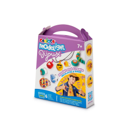 Carioca Pasta para modelar Modelight Bijoux Anillos super ligera elástica maleable se seca al aire sin gluten 2 pot de 30gr Precio: 9.5000004. SKU: B1B4SLHHAR