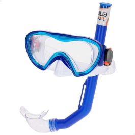 Color Baby Set de Snorkel Junior: Máscara de Buceo + Tubo Respiración para Niños +7 Años - Plástico, Modelos Surtidos
