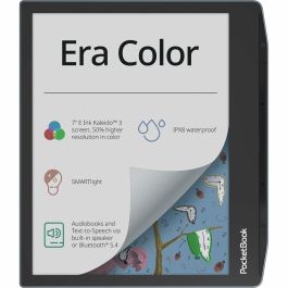 PocketBook Era Color - Lector electrónico 7'' con pantalla E Ink Kaleido 3, 32GB, IPX8