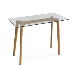 Escritorio Nanga Versa 50x75x100 cm - Bambú y Cristal Templado Precio: 118.49999964. SKU: B197T57TDV