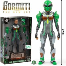 Gormiti GRV031 Figura articulada Vástago con armadura modelo Tierra 27 cm a partir de 4 años