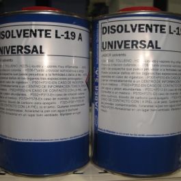 DIPISTOL L-19A Disolvente Universal Jaber 1 Litro Precio: 5.50000055. SKU: B17QQ4AM3E