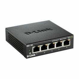 D-Link DGS-105 Switch Gigabit 5 Puertos RJ-45 10/100/1000 Mbps IGMP Snooping QoS Precio: 27.50000033. SKU: S55100788