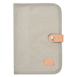 Beaba BEA1694050836799 Funda para libro de salud de lona gris perla Precio: 31.50000018. SKU: B1AVS5REPW