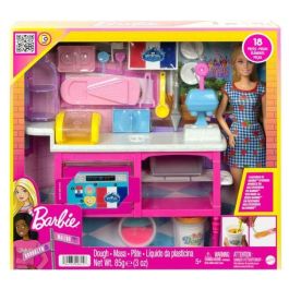 Barbie Playset Panadería con Muñeca y 18 Accesorios: Máquina Donuts, Croissants, Horno - Para Niños +5 Años Barbie Playset Panadería con Muñeca y 18 Accesorios: Máquina Donuts, Croissants, Horno - Para Niños +5 Años