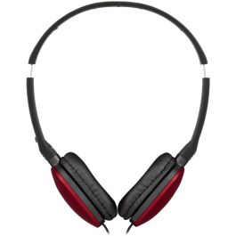 JVC HA-S160M-RU Auriculares de Diadema con Micrófono Rojos